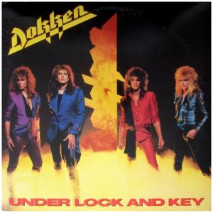 Dokken - Under Lock And Key (LP, Album, Promo)
