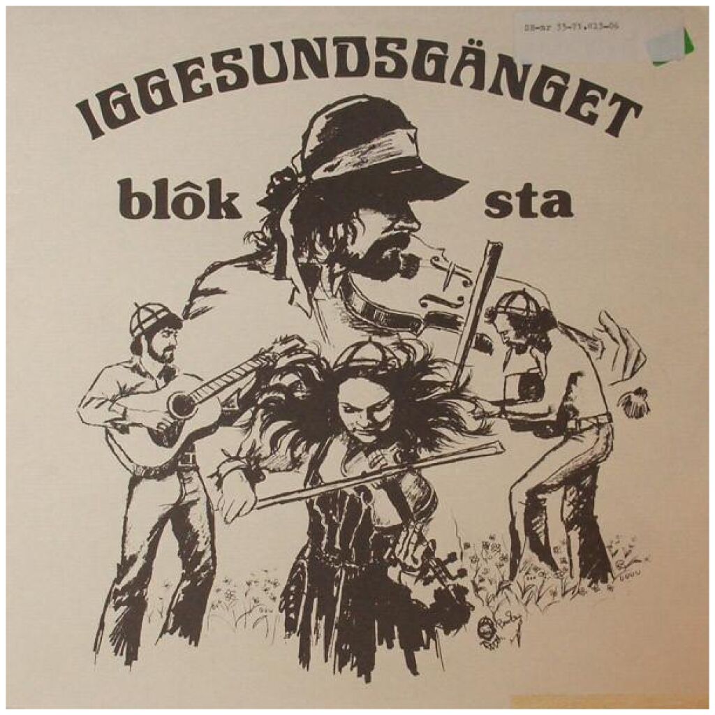 Iggesundsgänget - Blôk Sta (LP, Album)