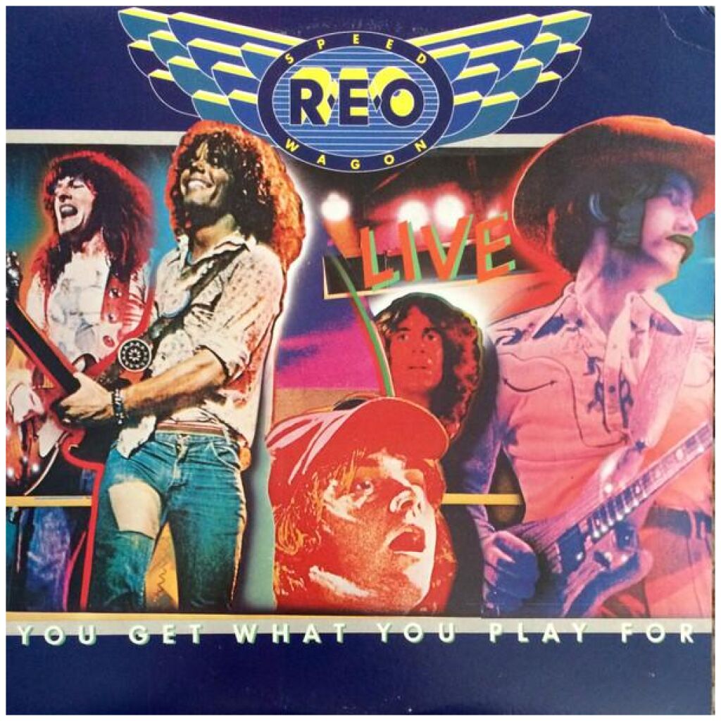 REO Speedwagon - You Get What You Play For (2xLP, Album, RE, Pit)