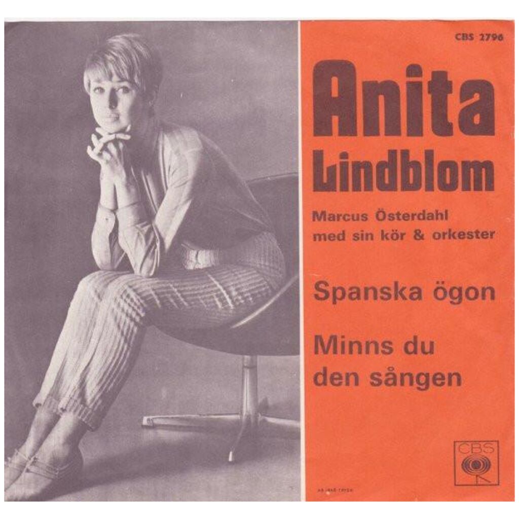 Anita Lindblom - Spanska Ögon (7, Single)