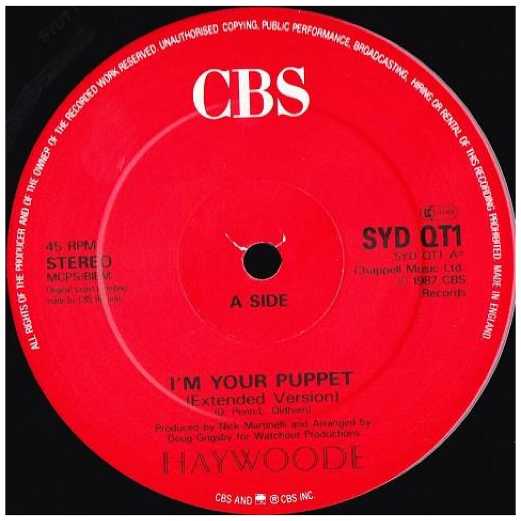 Haywoode - Im Your Puppet (LP)