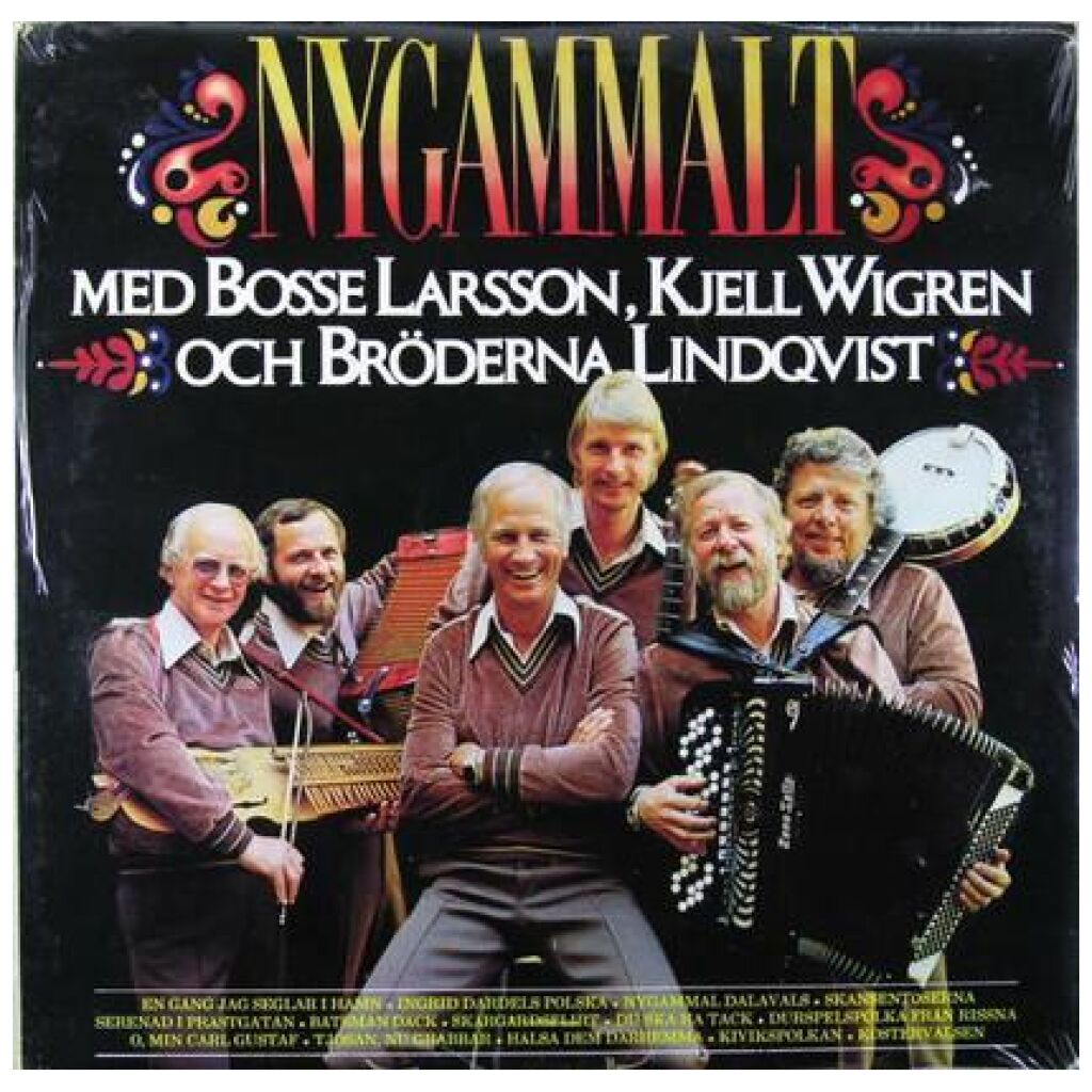 Bosse Larsson, Kjell Wigren, Bröderna Lindqvist - Nygammalt (LP, Album)