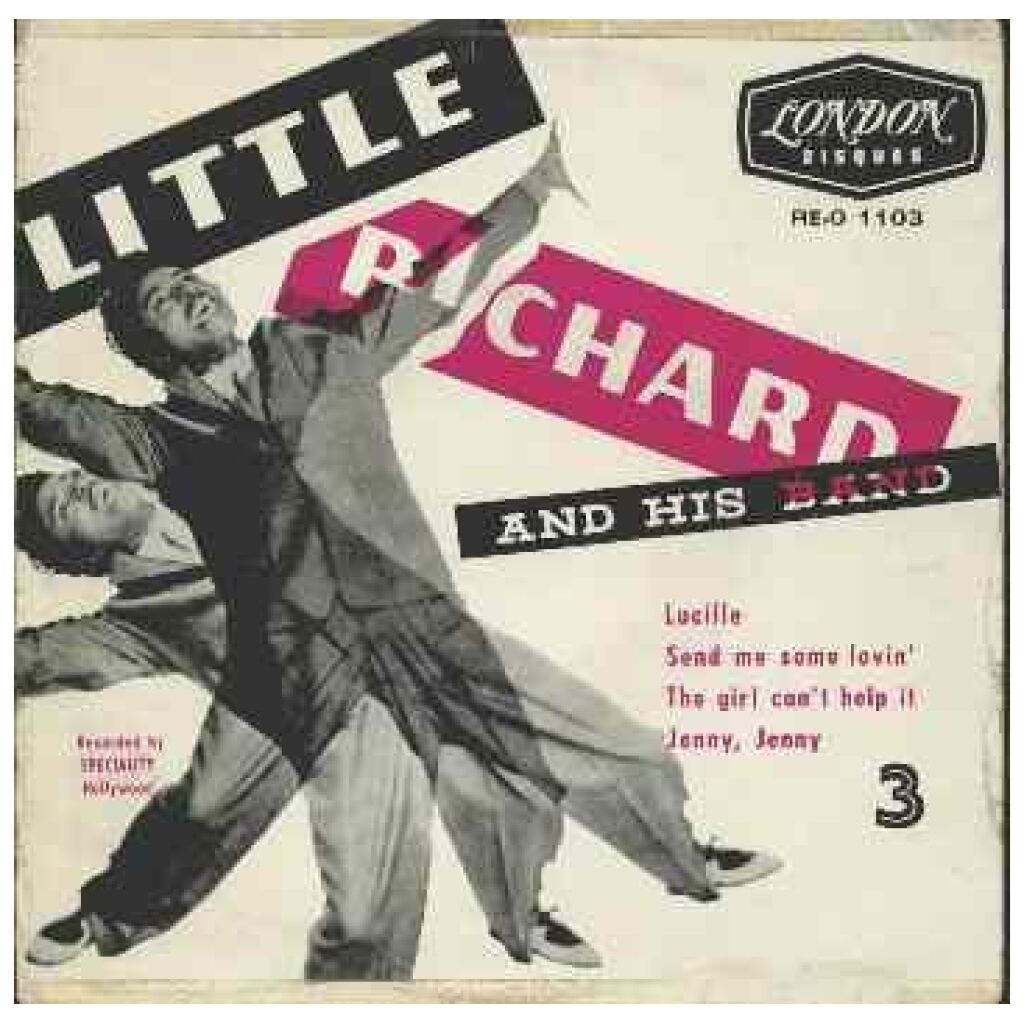 Little Richard And His Band - Little Richard And His Band Vol. 3 (7, EP)