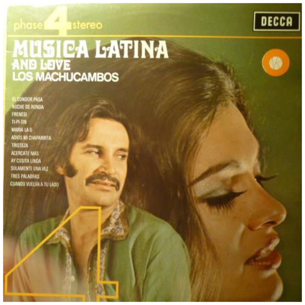 Los Machucambos - Musica Latina And Love (LP, Album)