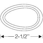 Monteringsgummi Antenn 1951-55 2dr 4dr ht cab sedan Packard Cadillac