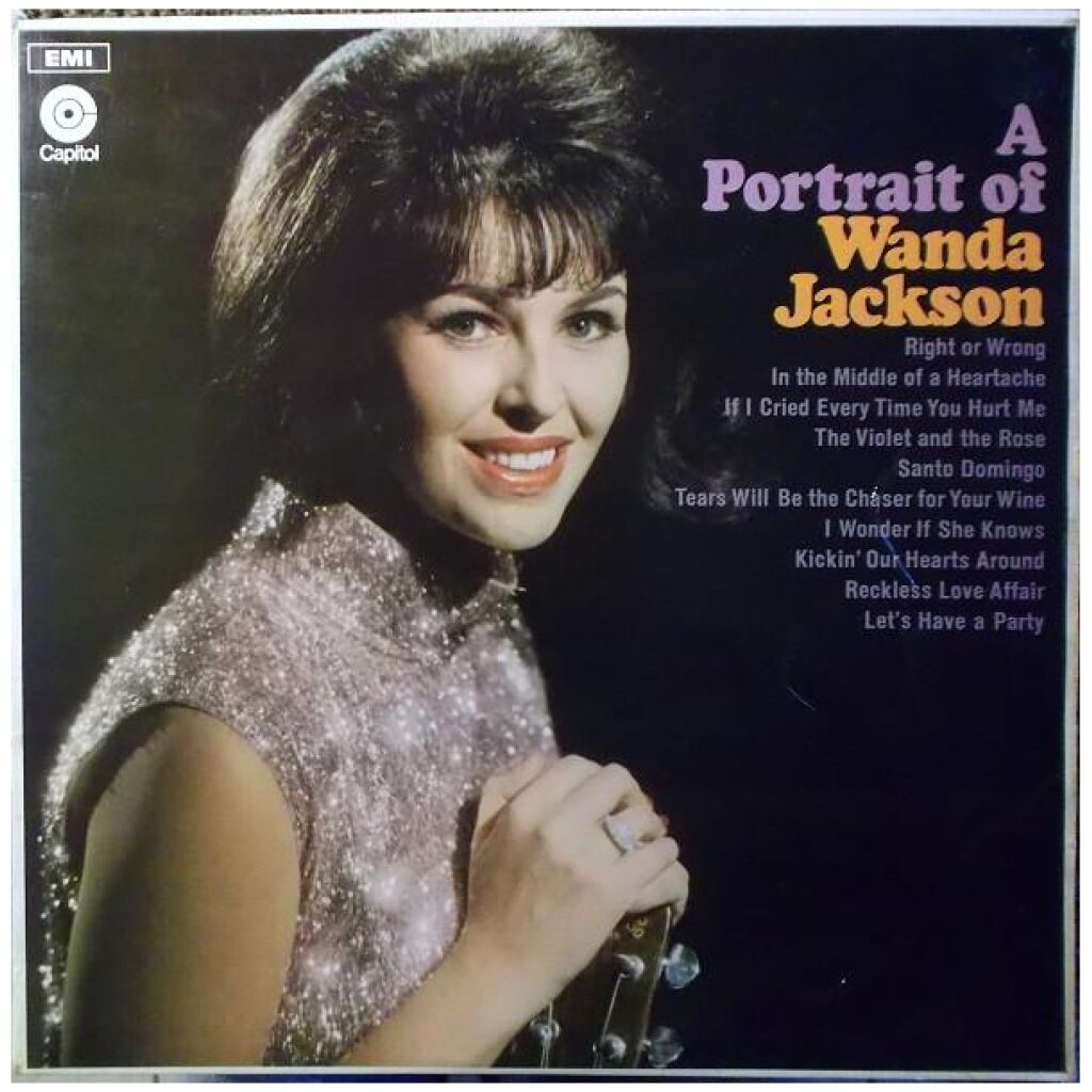 Wanda Jackson - A Portrait Of Wanda Jackson (LP, Comp)