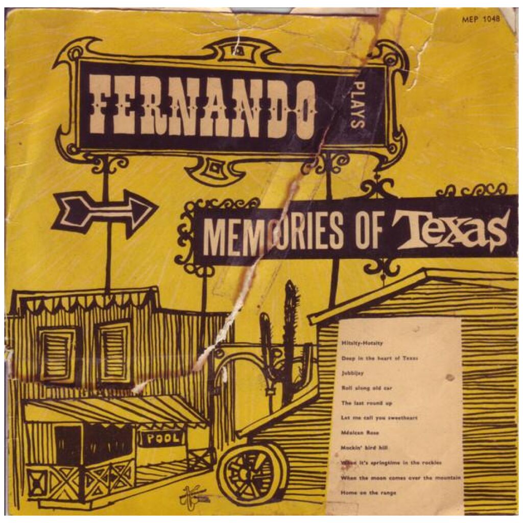 Fernando Trio - Memories of Texas (7, EP, Mono, RE)