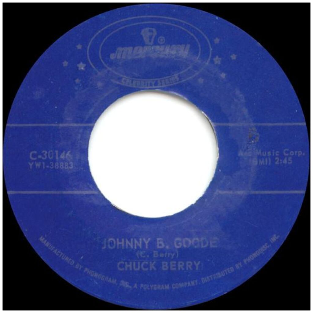 Chuck Berry - Johnny B. Goode / Rock And Roll Music (7, Single, RE)