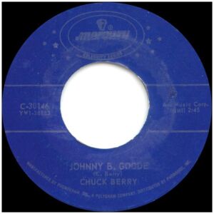 Chuck Berry - Johnny B. Goode / Rock And Roll Music (7, Single, RE)