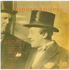 Fridolf Rhudin - Vol. 4 (7, EP, Comp)