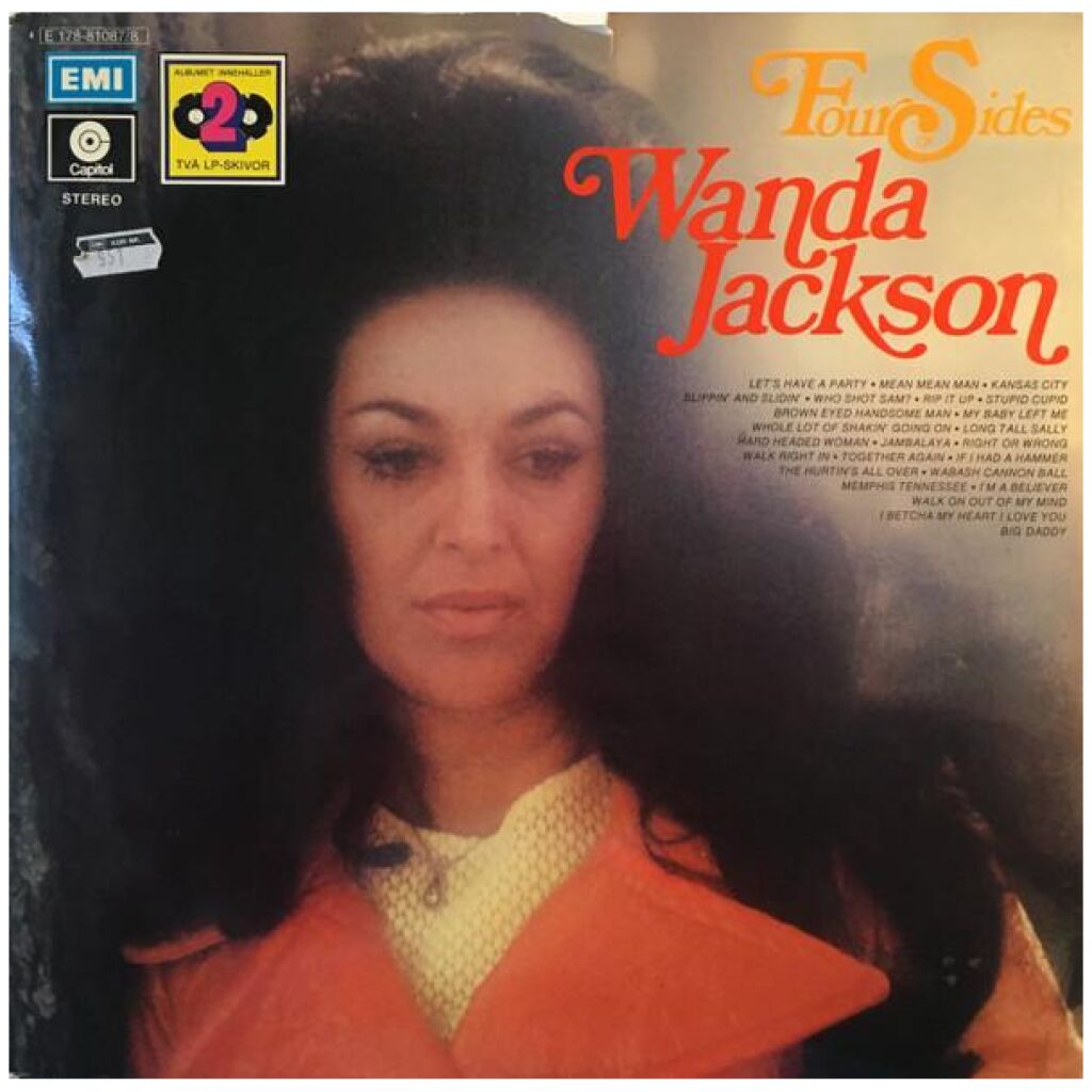 Wanda Jackson - Four Sides (2xLP, Album, Comp)