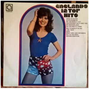 Alan Caddy Orchestra & Singers - Englands 12 Top Hits (LP)>