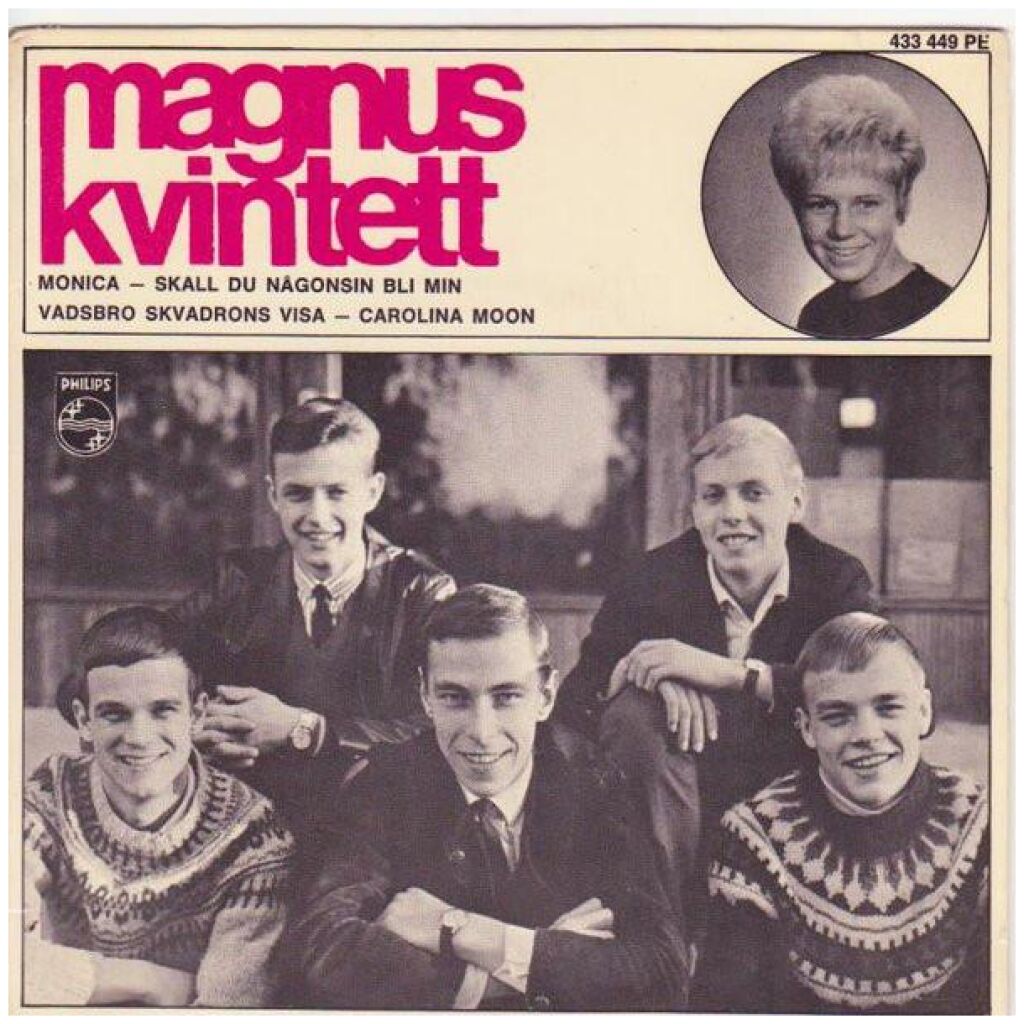 Magnus Kvintett - Monica (7, EP, Mono)