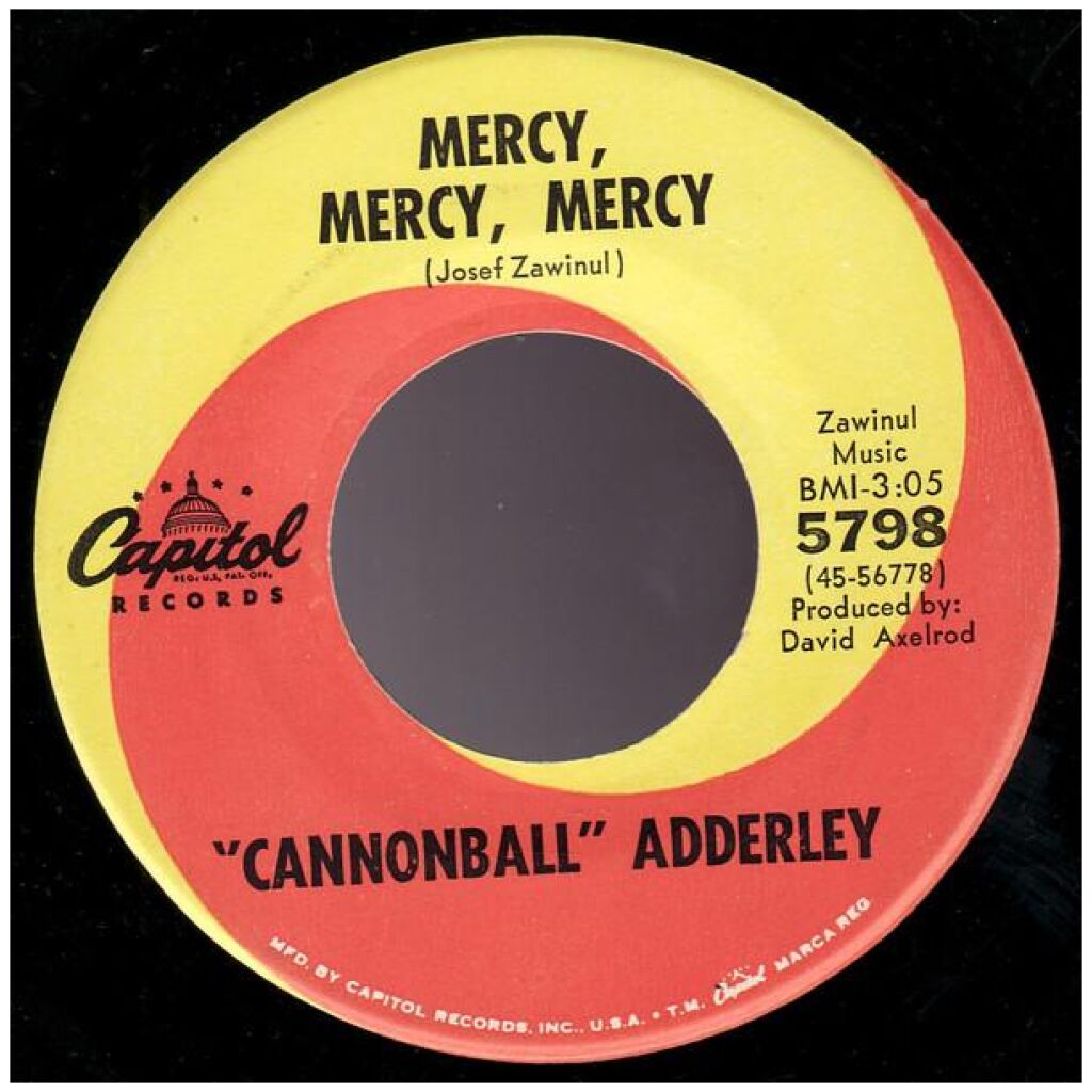 Cannonball Adderley* - Mercy, Mercy, Mercy (7, Scr)