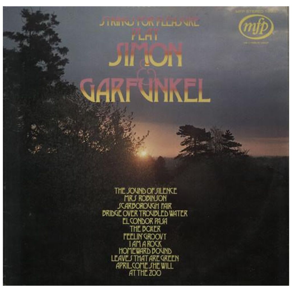 Strings For Pleasure - Play Simon & Garfunkel (LP, Album)
