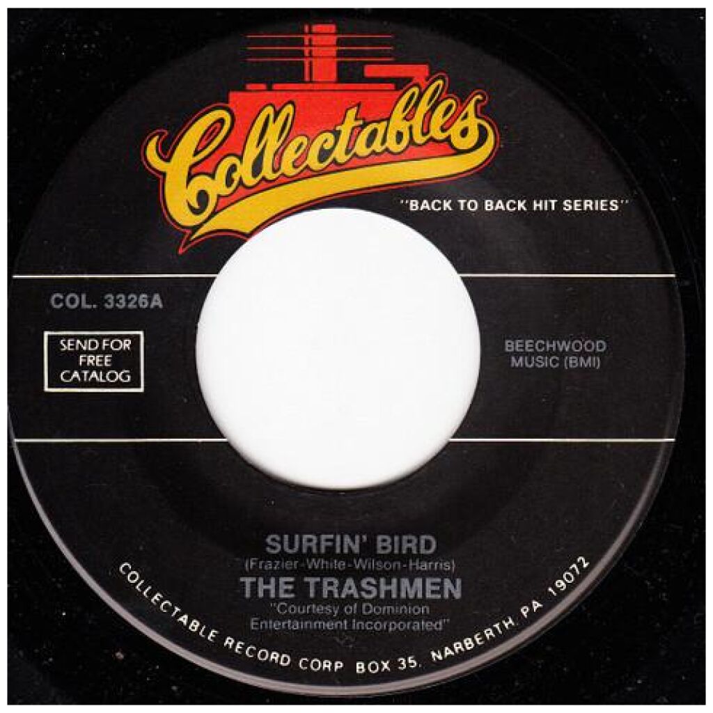 The Trashmen / Sherwoods - Surfin Bird / Love You Madly (7, RE)