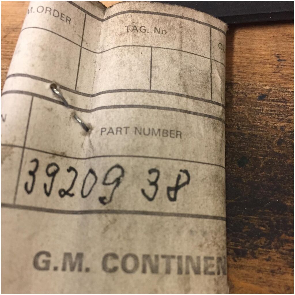 NOS VENTILKÅPSPACKNING GM GMC 6-CYL 2,1L-4,7L 1962-84 GM 3920938