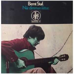 Bernt Staf.* - När Dimman Lättar. (LP, Album, RE)