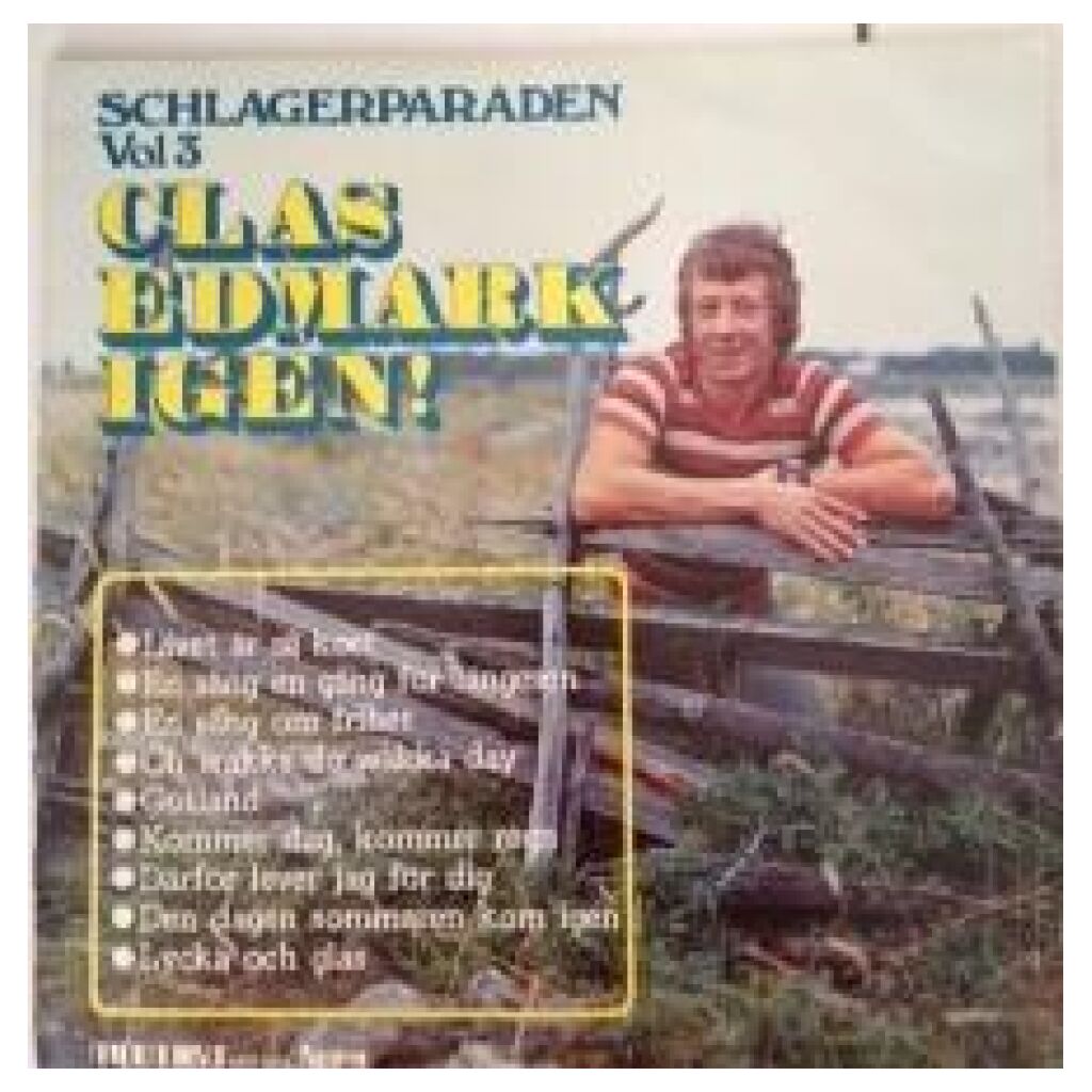 Clas Edmark - Schlagerparaden Vol 3 (LP, Comp)
