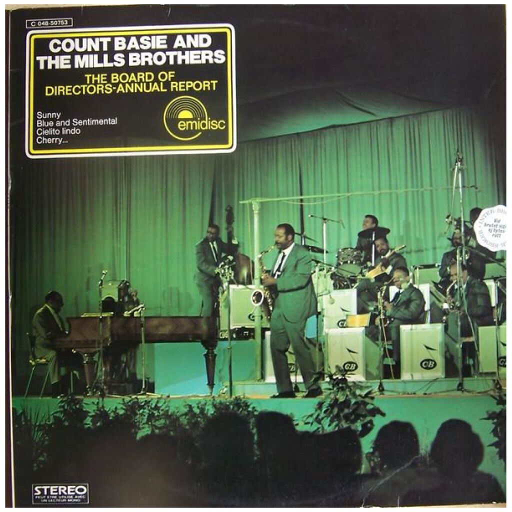 Count Basie And The Mills Brothers - The Board Of Directors Annual Report (LP, Comp)