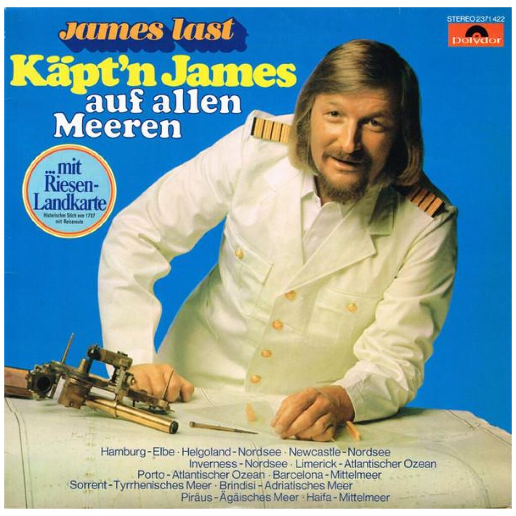 James Last - Käptn James Auf Allen Meeren (LP, Album)>