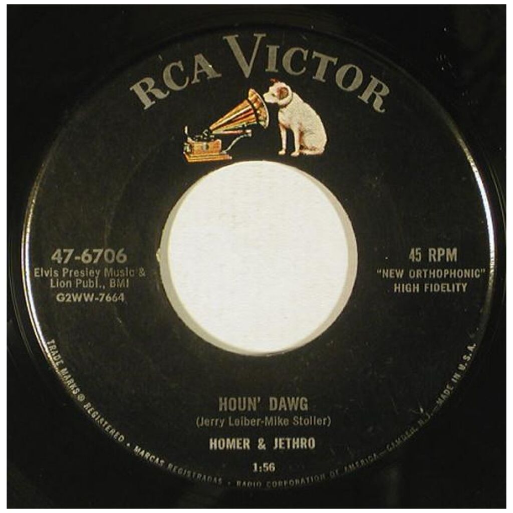 Homer & Jethro* - Houn Dawg (7, Single)