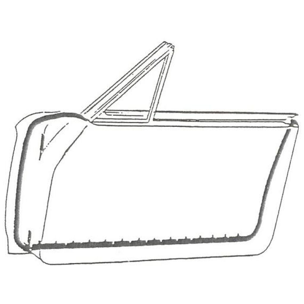 Dörrgummilister 1964-1966 Ford