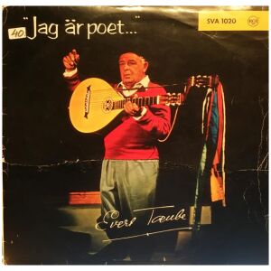 Evert Taube - Jag Är Poet... (LP, Comp, Mono)