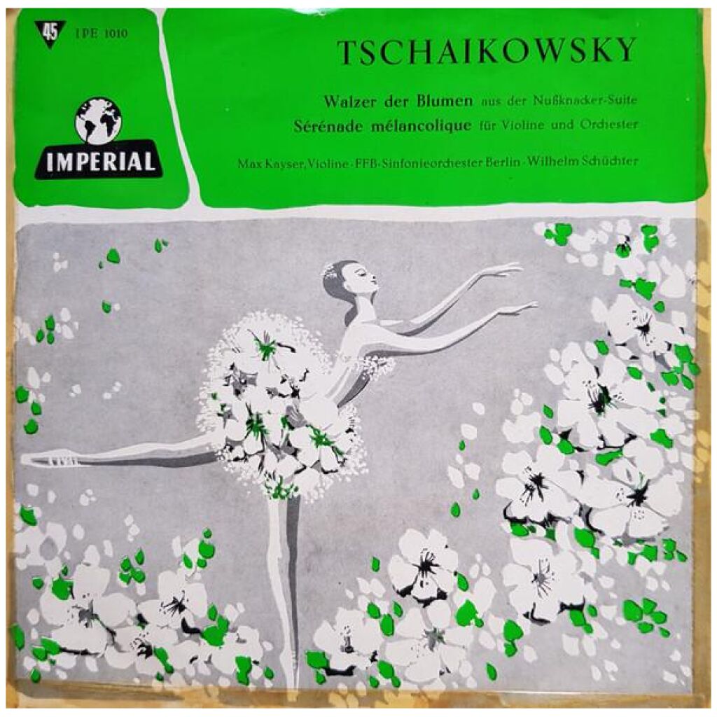 Tschaikowsky* - Walzer Der Blumen / Sérénade Mélancolique (7, Mono)