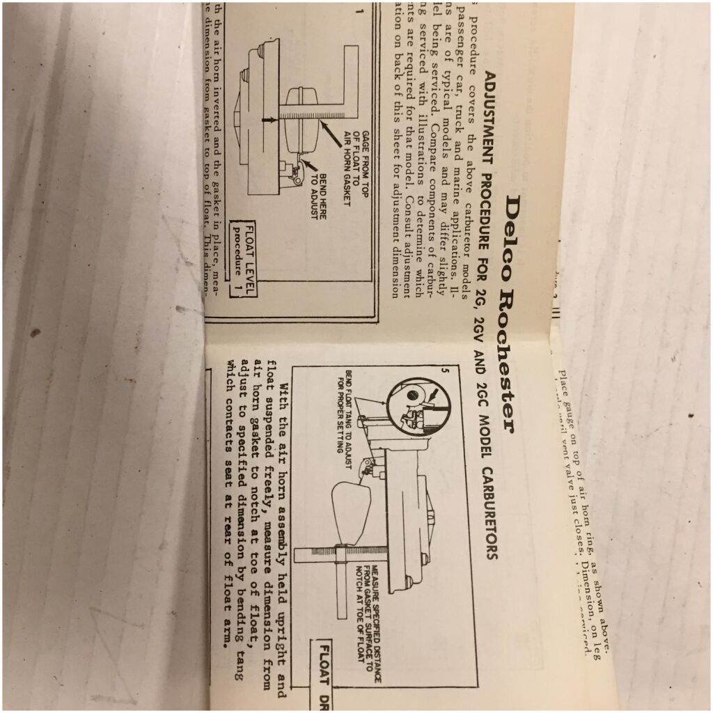 NOS REP,SATS ROCHESTER FÖRGASARE 2G 2GC 2GV , DELCO ROCHESTER 7016758