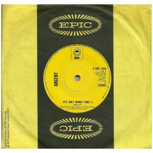 Argent - Its Only Money Part 2 (7, Single, Sol)
