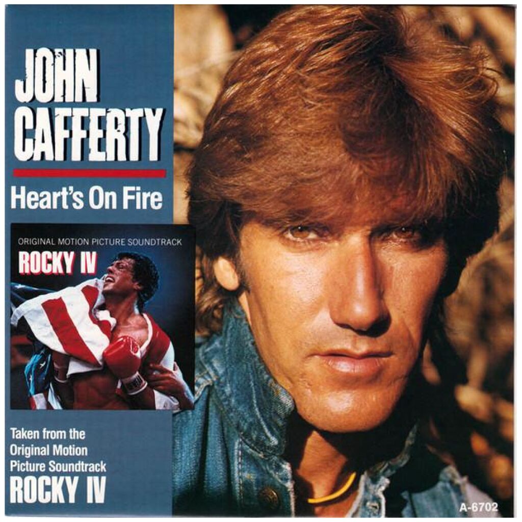 John Cafferty / John Cafferty And The Beaver Brown Band - Hearts On Fire (7, Single)