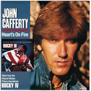 John Cafferty / John Cafferty And The Beaver Brown Band - Hearts On Fire (7, Single)