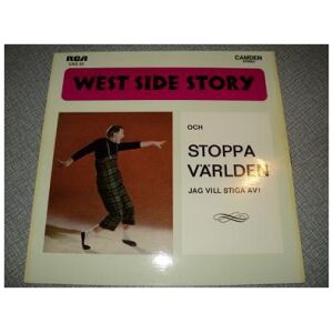 Towa Carson & Lars Lönndahl & Jan Malmsjö & Anna Sundquist* - West Side Story Och Stoppa Världen Jag Vill Stiga Av! (LP, Comp)