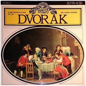 Dvorak*, Tjeckiska Statsfilharmonin* Dir. Karel Ancerl* - Symfoni Nr 6 D-Dur Op. 60 (LP)