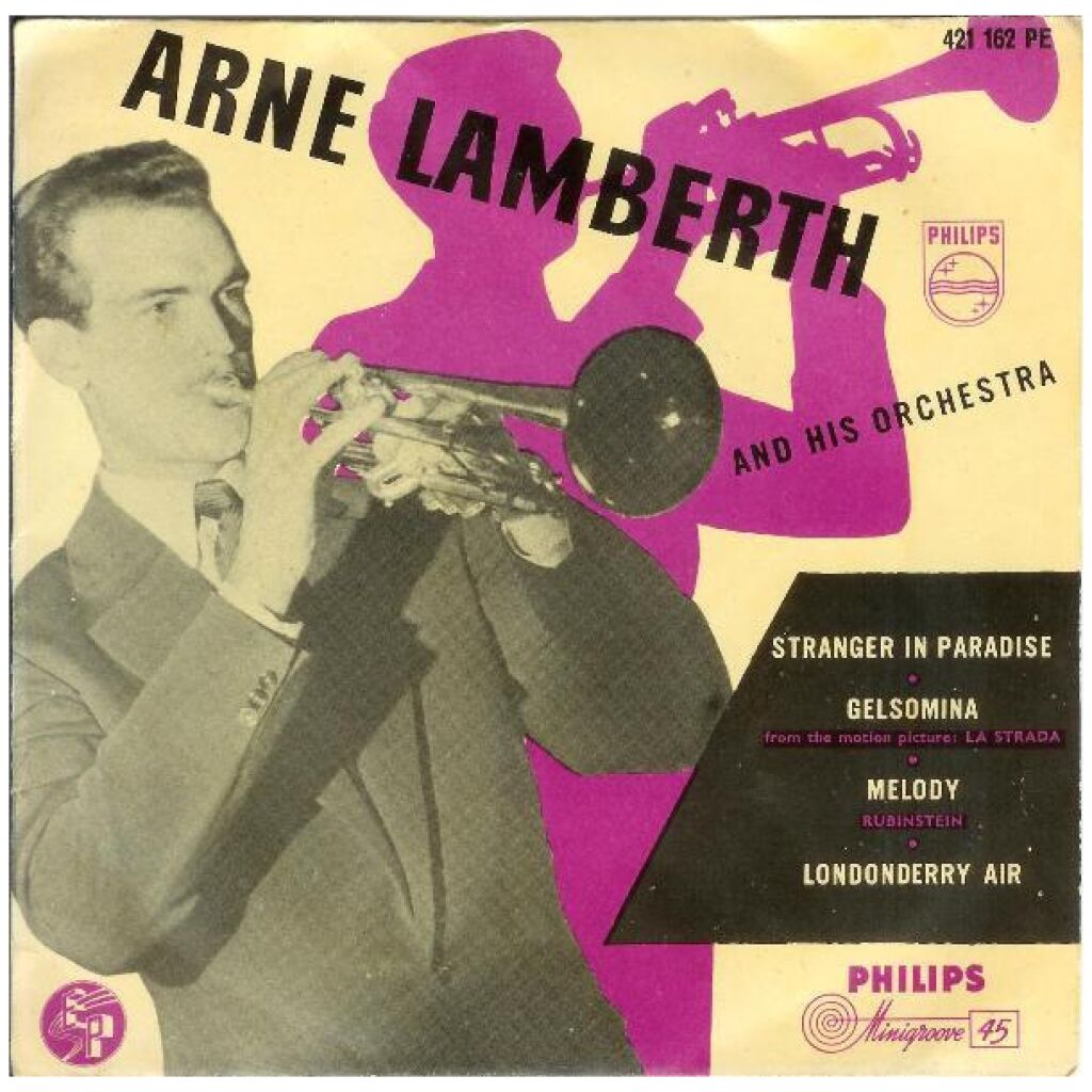 Arne Lamberth And His Orchestra* - Stranger In Paradise (7, EP)