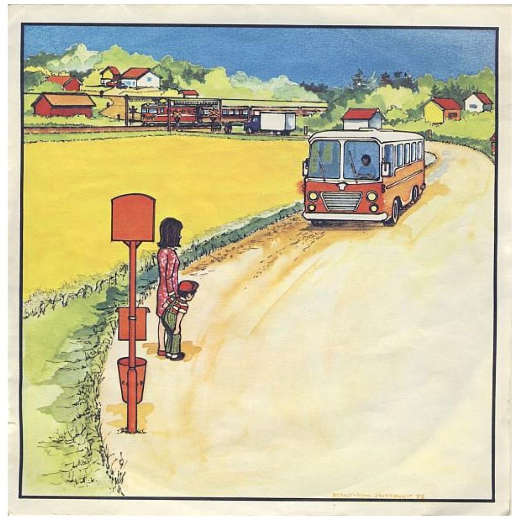 Anita & Televinken - Televinken I Barnens Trafikklubb (7, EP, RE)