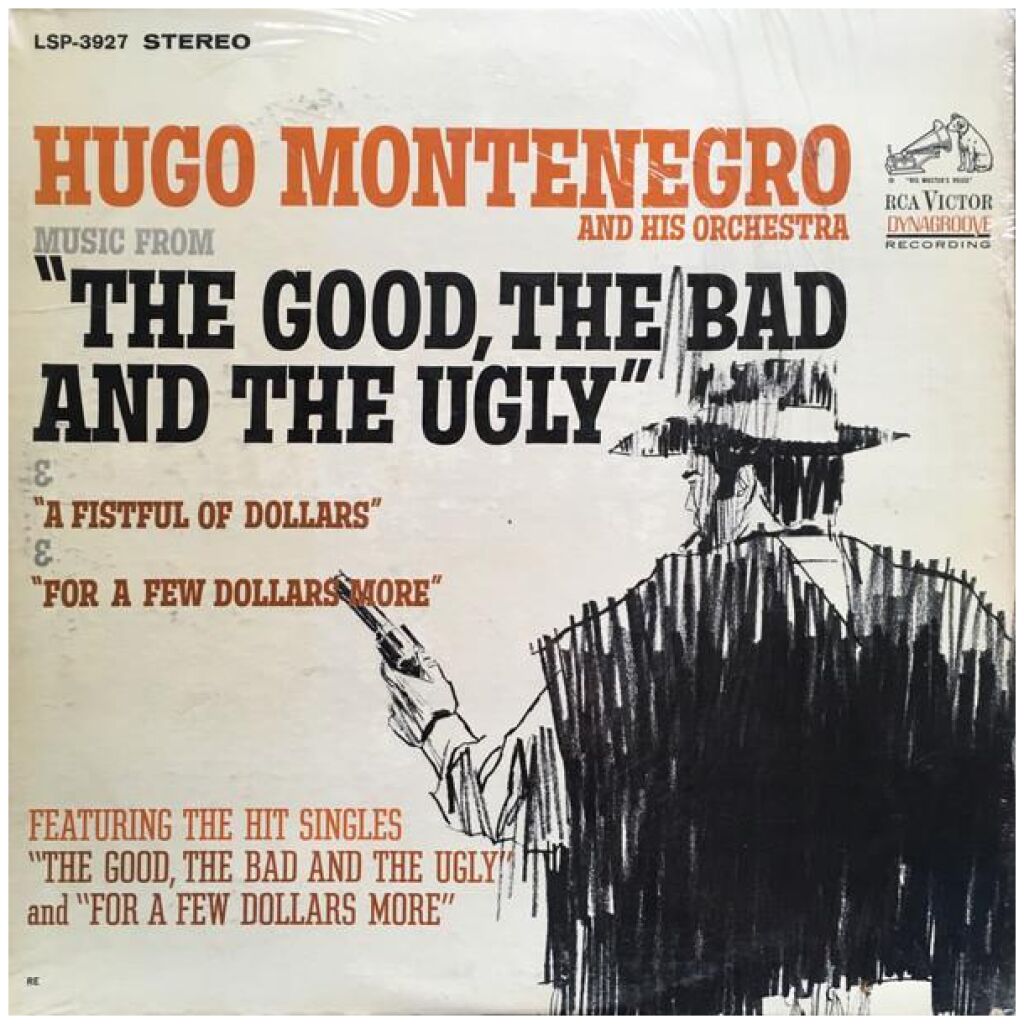 Hugo Montenegro And His Orchestra - Music From The Good, The Bad And The Ugly & A Fistful Of Dollars & For A Few Dollars More (LP, Album, Ind)