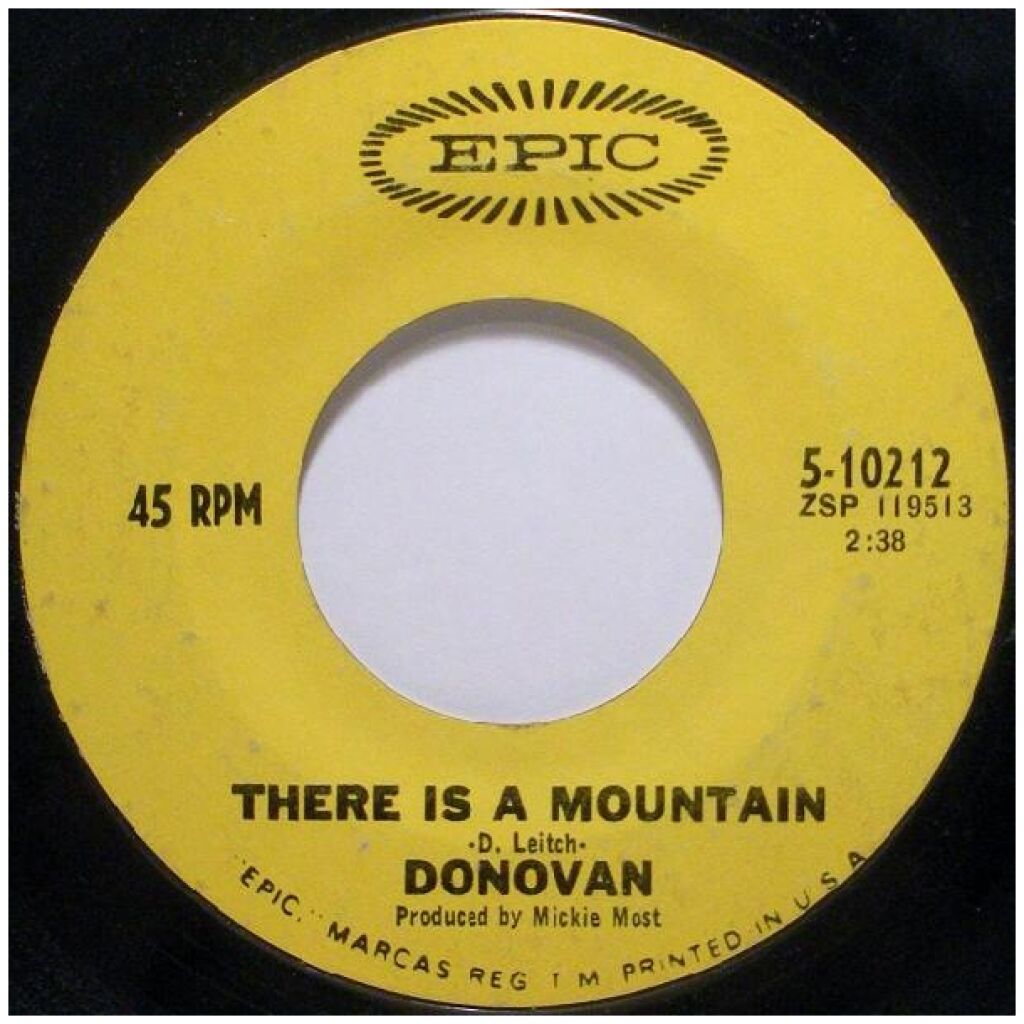 Donovan - There Is A Mountain (7, Styrene, Pit)