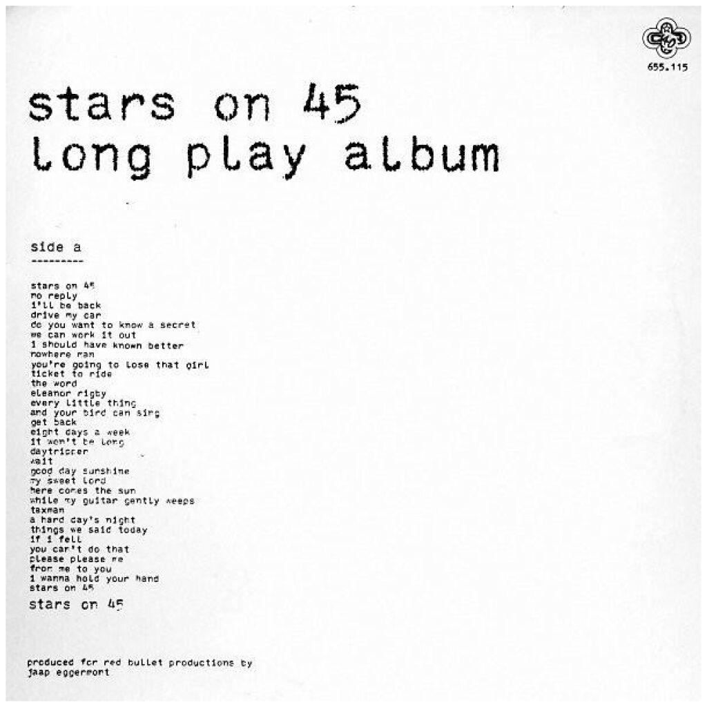 Stars On 45 - Long Play Album (LP, Album)