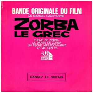 Mikis Theodorakis - Bande Originale Du Film Zorba Le Grec (7, EP)