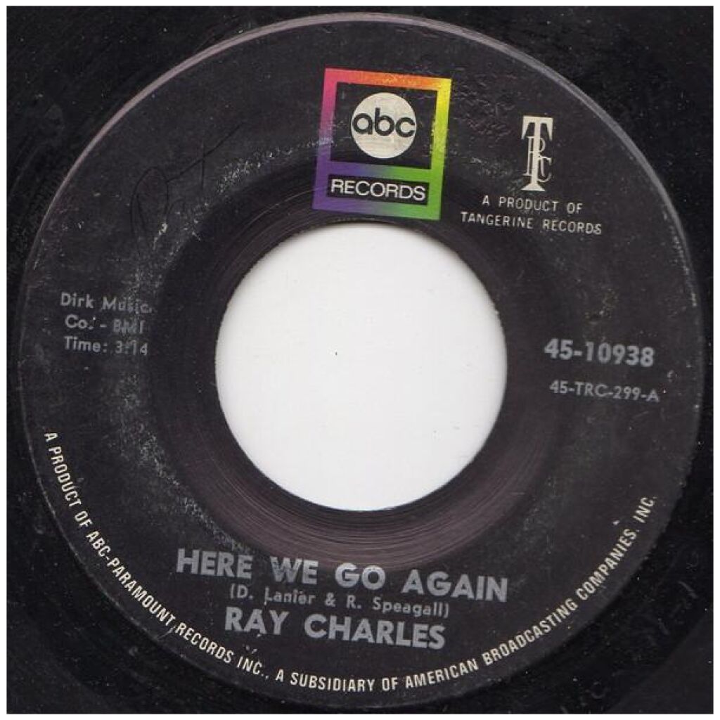 Ray Charles - Here We Go Again (7, Single)