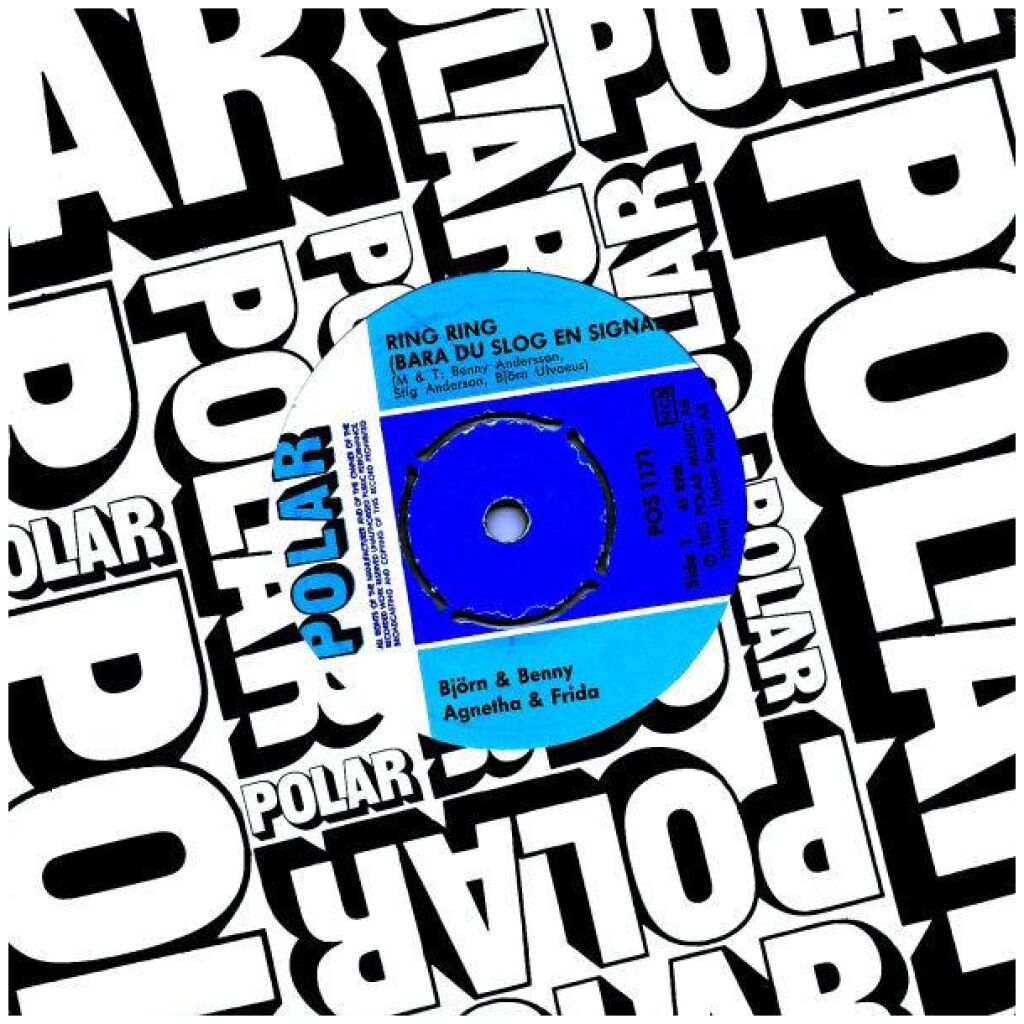 Björn & Benny, Agnetha & Frida* - Ring Ring (Bara Du Slog En Signal) (7, Single, Pus)