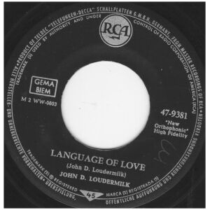 John D. Loudermilk - Language Of Love (7, Single)