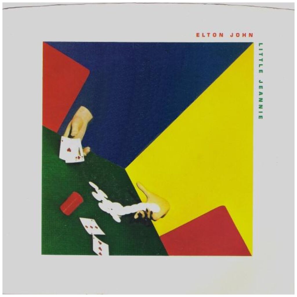Elton John - Little Jeannie (7, Single, Glo)