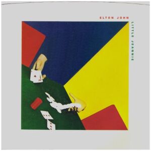 Elton John - Little Jeannie (7, Single, Glo)