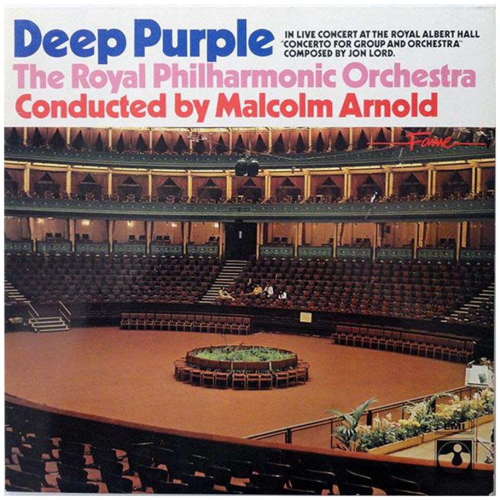 Deep Purple, The Royal Philharmonic Orchestra Conducted by Malcolm Arnold - Concerto For Group And Orchestra (LP, Album, RE, RM)