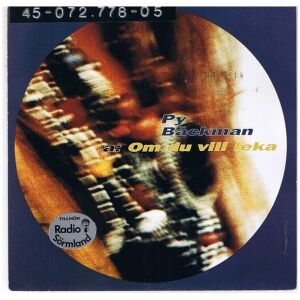 Py Bäckman - Om Du Vill Leka (7, Single)