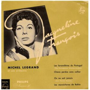Jacqueline François, Michel Legrand Et Son Orchestre - Les Lavandières Du Portugal (7, EP)