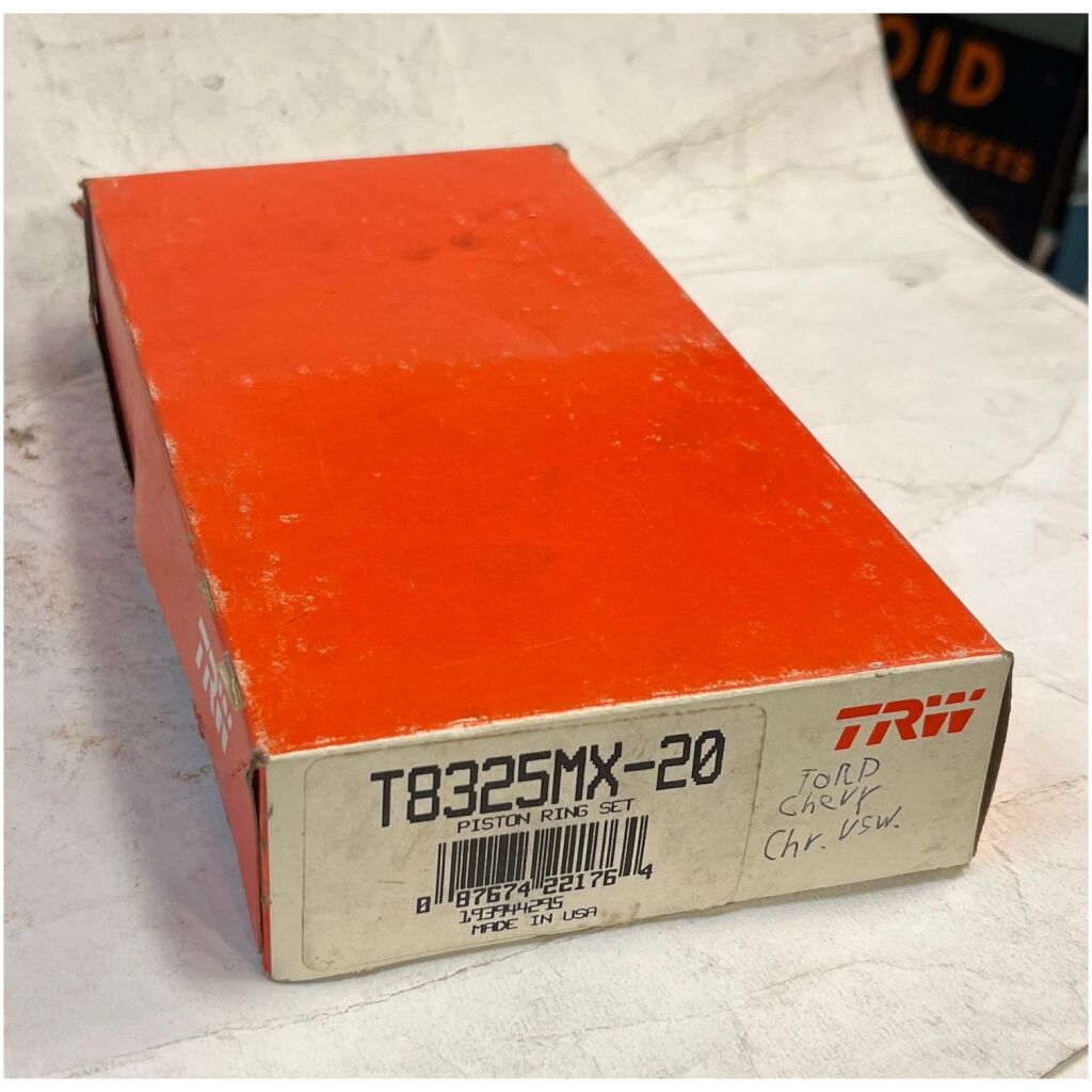 Kolvringsats GM Chrysler Ford Jeep 302-360cui 1953-96, TRW T8325MX-20